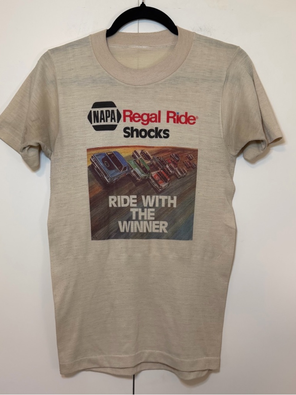 80s Vintage Napa Ride With The Winner T-Shirt